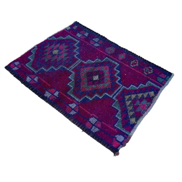 vintage kurdish herki rug 1930s 2718