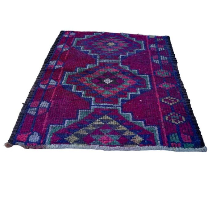 vintage kurdish herki rug 1930s 9531