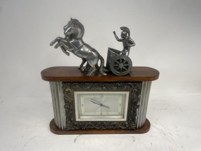 vintage liberty clock with biga 1920s 4