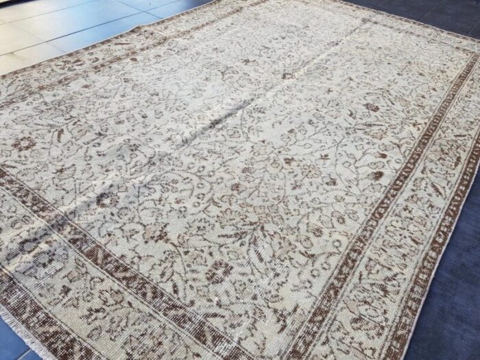 vintage oriental rug 1960s 6