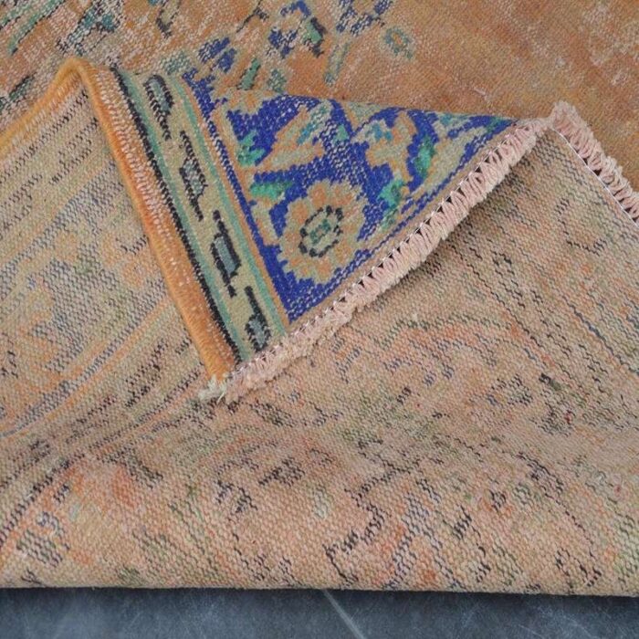 vintage overdyed rug 1960s 5 2