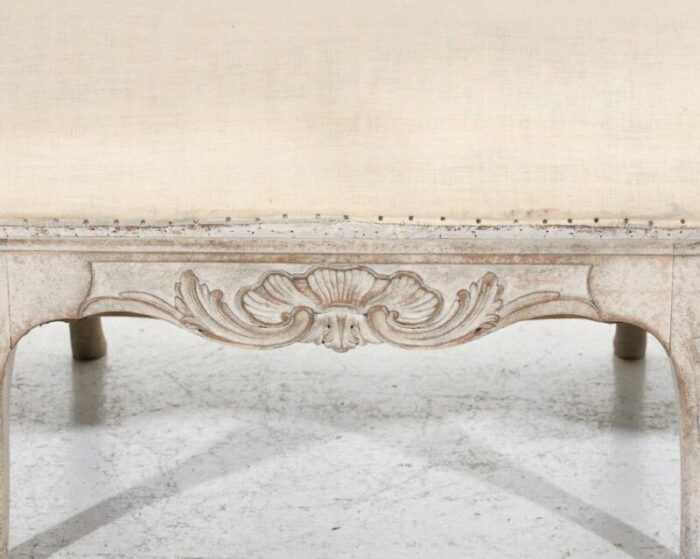 vintage rococo swedish sofa 0082