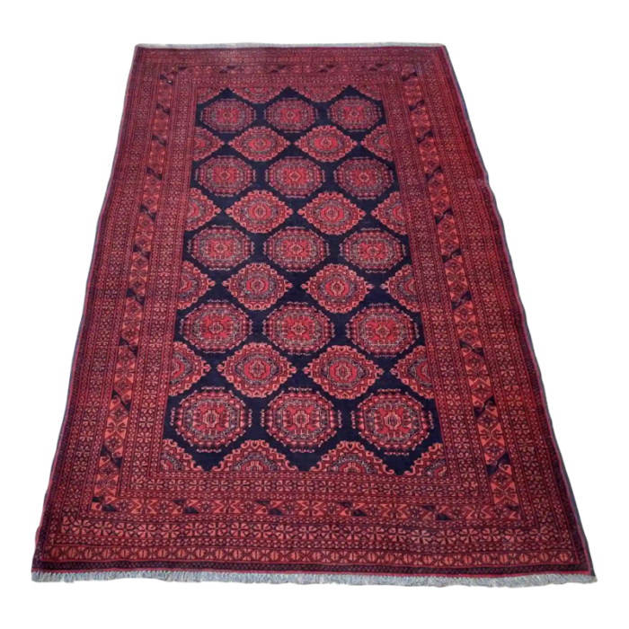 vintage sarooq wool geometric design rug 39 x 61 8321