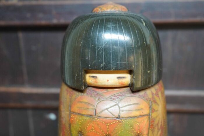 vintage sosaku kokeshi by inosuke kobayashi japan 1960s 3