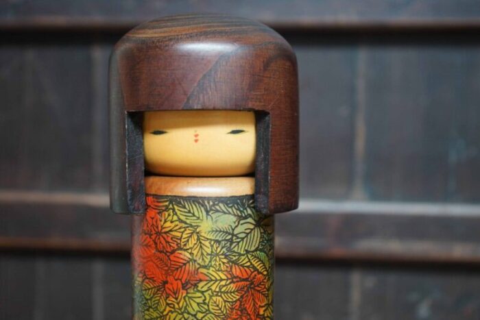 vintage sosaku kokeshi usaburo japan 1970s 2