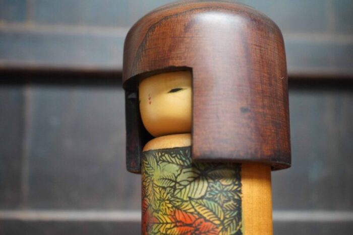 vintage sosaku kokeshi usaburo japan 1970s 5