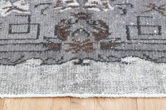 vintage turkish area rug 1960s 6 7