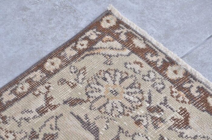 vintage turkish overdyed rug 1960 8 1