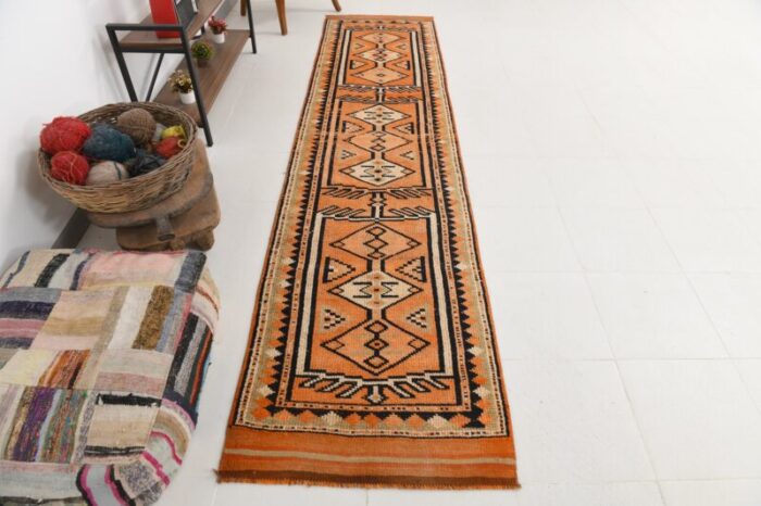 vintage turkish runner rug 2 1