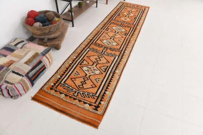 vintage turkish runner rug 4 1