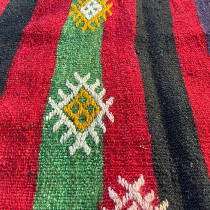 vintage turkish traditional kilim rug 1930s 5954