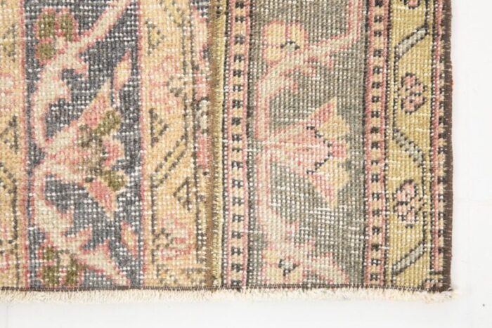 vintage turkish wool runner rug 10