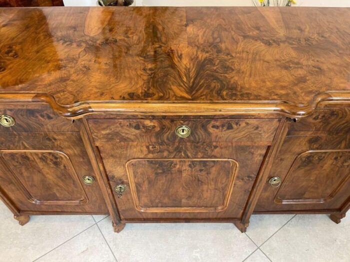 wilhelminian style sideboard in walnut 5007