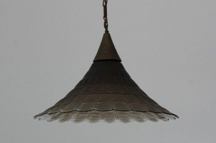 witch hat trumpet ceiling lamp from peill and putzler 5798