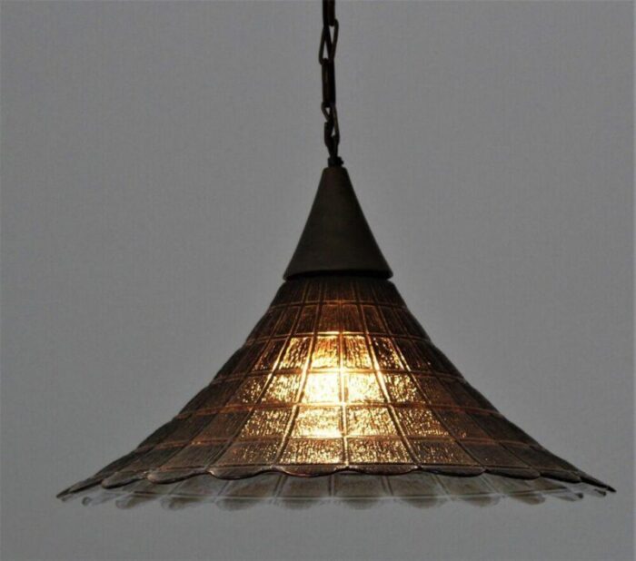 witch hat trumpet ceiling lamp from peill and putzler 9204