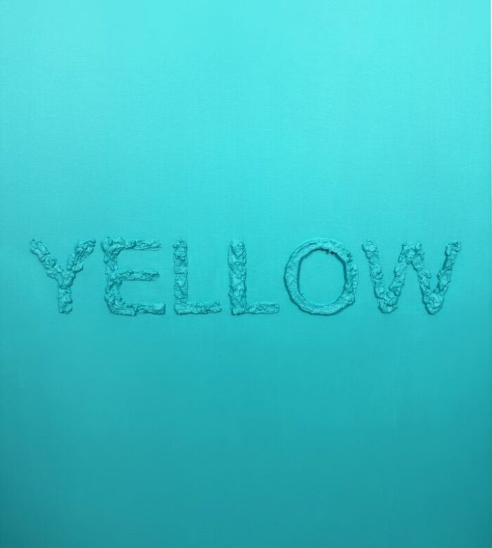 yellow artwork by giuseppe castellano for gc light italia 2024 4